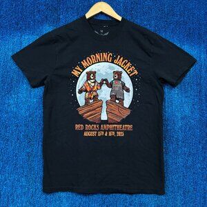 My Morning Jacket Red Rocks Amphitheater Bears Poster Tee M